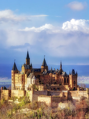 Baden-Wrttemberg Cloud, Hohenzollern Castle, , , Tablet HD phone wallpaper