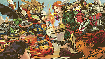 Hawkgirl, Aquaman, Atom, Bane HD wallpaper