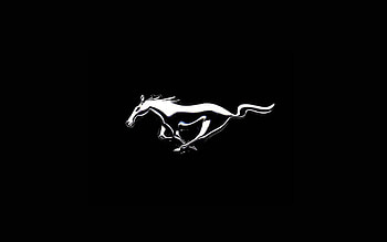 For > Ford Mustang Logo HD wallpaper