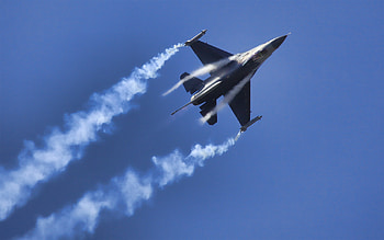 Belly Up, jet, military, aircraft, smoke, condensation HD wallpaper