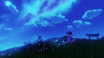 Nvidia filter replacement, video game, Genshin Impact HD wallpaper