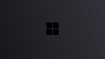 Windows 10 Logo Minimal Dark Resolution , Minimalist , , and Background, Grey Windows HD wallpaper