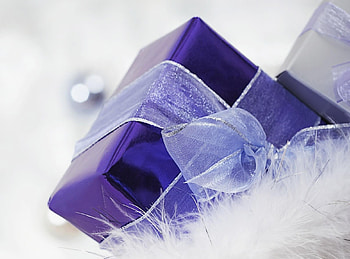 my gift, purple, feather, gift, light HD wallpaper
