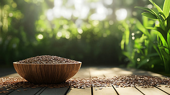 Flax Seed Serenity: Ultra, flax seed, Seeds, greenery, nature HD wallpaper