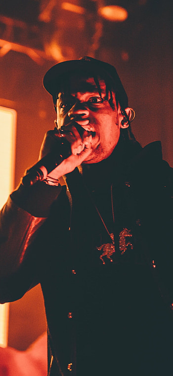 Travis Scott, Music genre, Hip-hop artist, Famous musician HD phone wallpaper