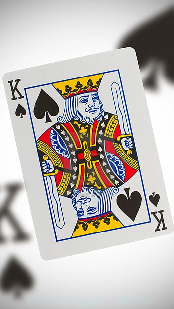 K Letter, King, card HD phone wallpaper