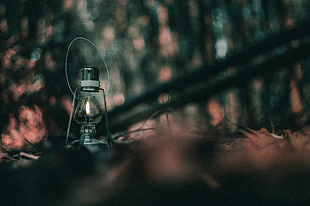 Fire, Miscellanea, Miscellaneous, Blur, Smooth, Lamp, Lantern, Wick HD wallpaper