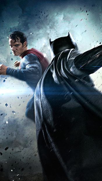 Batman vs Superman Movie Fight 6 Plus Lockscreen HD phone wallpaper