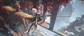 Genshin Impact — Skyward Shrine, Genshin Impact HD wallpaper