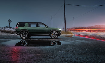 Timelapse, Rivian Automotive HD wallpaper