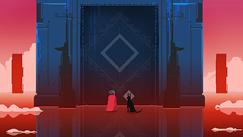 Drifter and Jackal, Hyper Light Drifter HD wallpaper