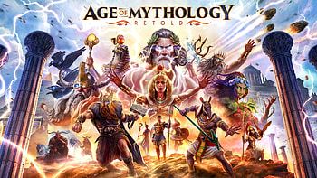 Age of Mythology: Retold Key Art Poster Banner, video game, Age of Mythology: Retold HD wallpaper
