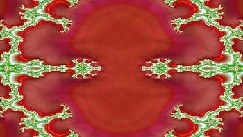 Trippy Psychedelic Fractal, trippy, psychedelic, aesthetic, red, Abstract, fractal HD wallpaper