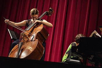 2nd stage of double bass, Micha Spisak international festival, gallery, Celebrating the instrument HD wallpaper