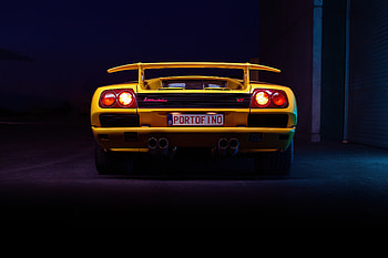 2022 Lamborghini Diablo Rear , lamborghini-diablo, lamborghini, cars, behance HD wallpaper