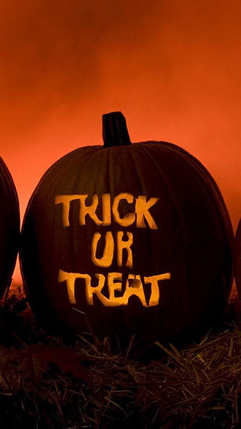 Trick or treat, halloween HD phone wallpaper