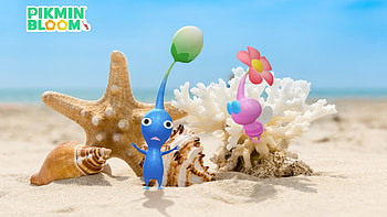 Pikmin Bloom Beach – Vibrant Adventure by the Shore, Pikmin HD wallpaper