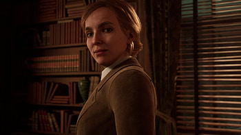 Alone in the Dark 2024 Game - Mysterious Library Scene, video game, Alone in the Dark (2024) HD wallpaper