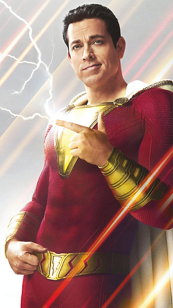 Shazam Movie, poster, Sony Xperia XZ, High-quality HD phone wallpaper