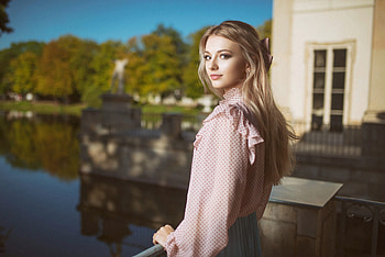 Beautiful Blonde Girl, blonde, girls, model HD wallpaper