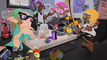 Splatoon 2: Turf Café —, Splatoon 2 HD wallpaper
