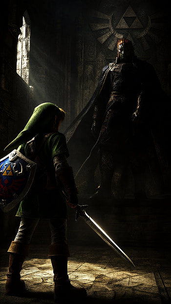 Hylian Showdown — The Legend of Zelda , Link HD phone wallpaper