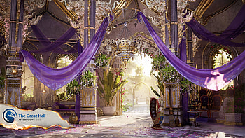 The Great Hall Mortal Kombat 1, video game, Mortal kombat 1 HD wallpaper