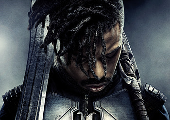 Michael B Jordan Black Panther Poster , black-panther, 2018-movies, michael-b-jordan HD wallpaper