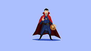 Doctor Strange Power, doctor-strange, superheroes, artwork, digital-art, minimalism, deviantart HD wallpaper