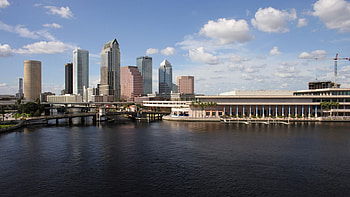 Tampa laptop , Florida cityscape, Digital backgrounds, Travel inspiration HD wallpaper