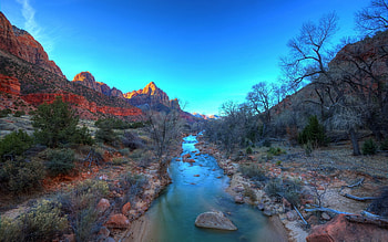 Zion National Park, views, Majestic mountains, Natural beauty HD wallpaper
