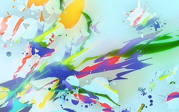 Abstract, Bright, Lines, Stains, Spots, Colorful, Colourful HD wallpaper
