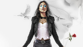 Eiza Gonzalez As Zatanna, zatanna, eiza-gonzalez, superheroes, artist, artwork, digital-art HD wallpaper