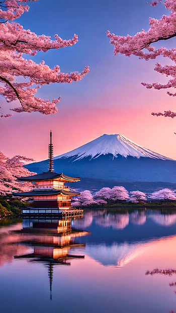 Fuji's Japanese Style, Japanese HD phone wallpaper