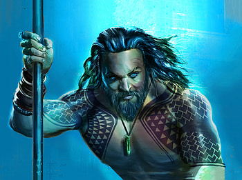 Jason Momoa Aquaman Art, aquaman-movie, jason-momoa, aquaman, 2018-movies, movies, artwork, artist, artstation, digital-art, superheroes HD wallpaper