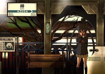 K-On!, azunyan, azusa, anime, azusa nakano, nakano azusa, k-on HD wallpaper