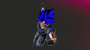Goku From The Dragon Ball, goku, dragon-ball, anime, artist, artwork, digital-art, deviantart HD wallpaper