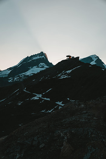 Nature, Sky, Mountains, Snow, Vertex, Tops, Snow Covered, Snowbound HD phone wallpaper