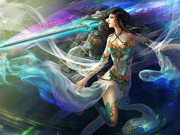 Fantasy Women, women, girl, CG, Fantasy HD wallpaper