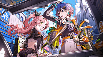 Zenless Zone Zero: Nicole Demara & Belle in Gameplay Art, Belle (Zenless Zone Zero), video game, Zenless Zone Zero HD wallpaper
