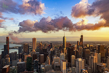 Zoom backgrounds, 360 Chicago HD wallpaper