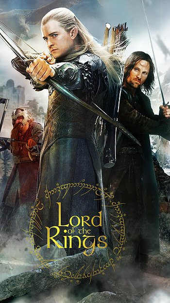 Legolas, Gimli & Aragorn — Lord of the Rings, movie, The Lord Of The Rings HD phone wallpaper
