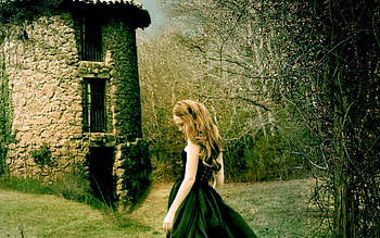 SAD GIRL, sad, girl, lonely, forest HD wallpaper