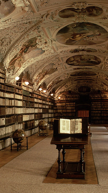 Klementinum, Libraries HD phone wallpaper