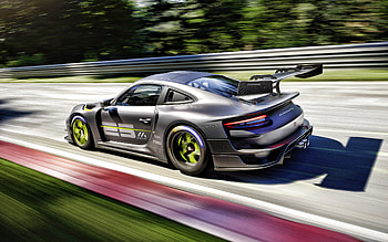 2022, Porsche 911 GT2 RS Clubsport 25, , rear view, race car, tuning 911 GT2, sports cars, German sports cars, Porsche HD wallpaper
