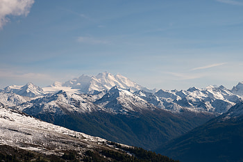 Nature, Mountains, Snow, Rocks, Vertex, Top, Slope HD wallpaper