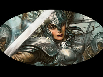 Magic the Gathering, magic, gathering, fantasy, warrior, female HD wallpaper