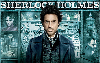 Robert Downey Jr., Sherlock Holmes, , Captivating portrayal HD wallpaper
