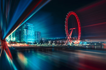 Ferris Wheel , ferris-wheel, graphy, long-exposure HD wallpaper
