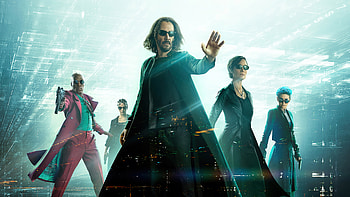 Matrix Resurrections, Official poster HD wallpaper